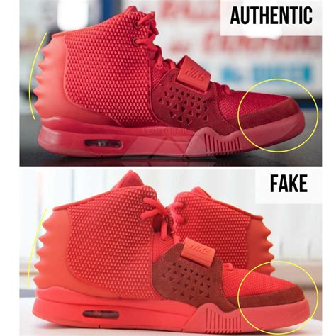 nike air yeezy 2 red october real vs fake|nike air yeezy 2 stockx.